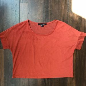 Forever 21 Suede Crop Top